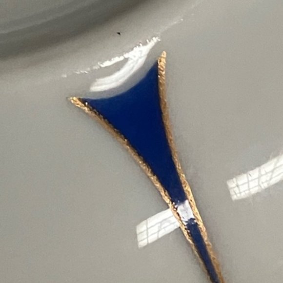 Cute Vintage  3 inch GDA Limoges Art Deco Design . - Picture 6 of 6